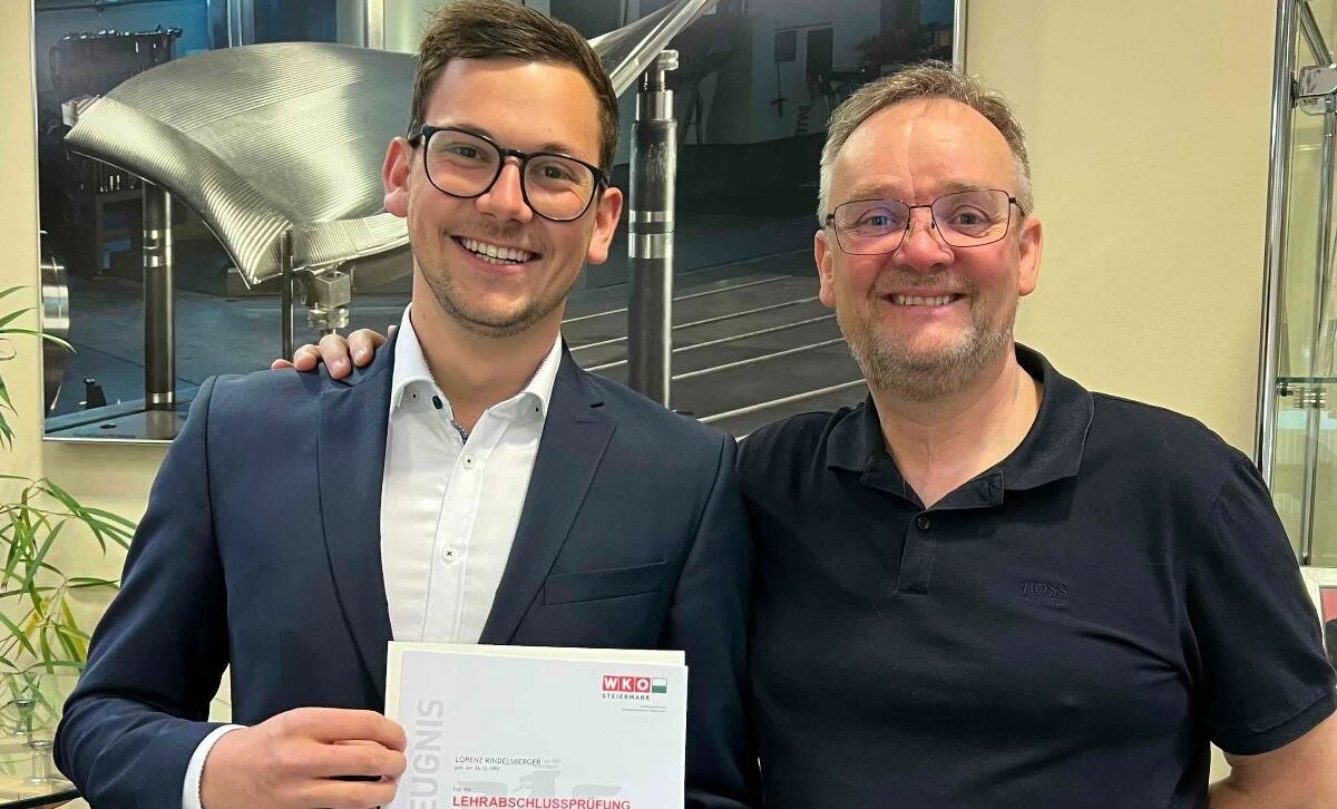 Auszeichnung mit verkürzter Lehrzeit und 10-Jahrjubiläum