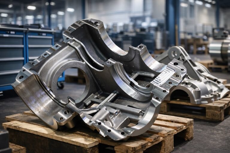 Getriebegehäusehälfte für Industriegetriebe